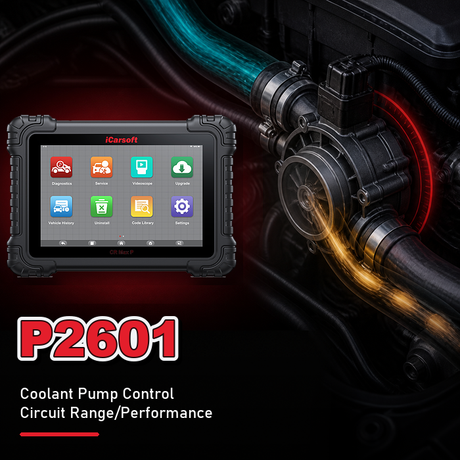 P2601 Code: Coolacnt Pump “A” Control Circuit Range/Performance