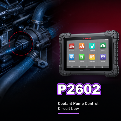 P2602 Code: Coolant Pump A Control Circuit Low