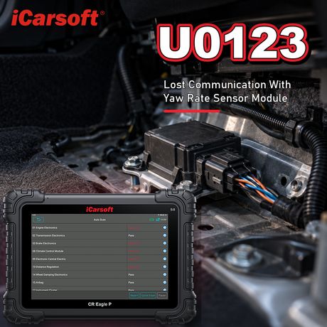 U0123 lost communication with yaw rate sensor module diagnosis and repair guide