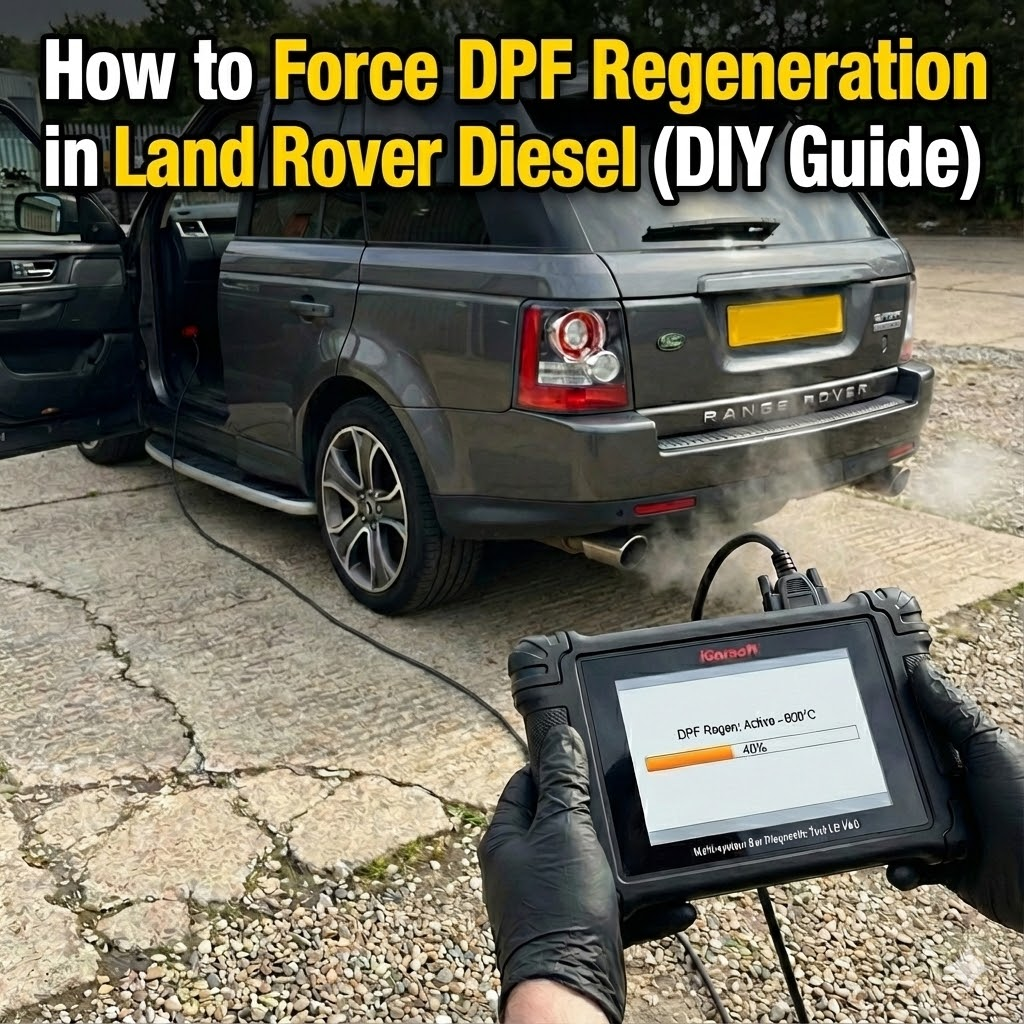 How to Force DPF Regeneration on Land Rover (Save $2,000)