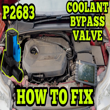 Ford P2683 Code – Coolant Bypass Valve A Control Circuit High