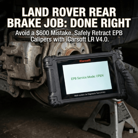 Land Rover Rear Brake Job? Don't Break the EPB Caliper! Guide
