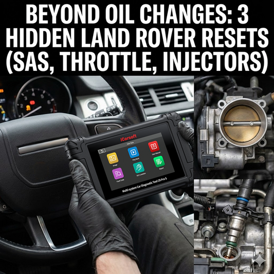 Beyond Oil Changes: 3 Hidden Land Rover Resets for Better Driving (SAS, Throttle, Injectors)