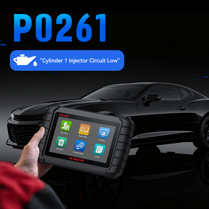 Diagnosing and Fixing P0261 Code with iCarsoft CR-MAX BT - iCarsoft Official Store