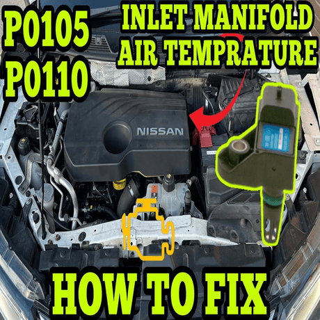 Diagnosing Nissan P0105 and P0110 Fault Codes: Manifold Pressure and Air Temperature Sensor Guide - iCarsoft Official Store