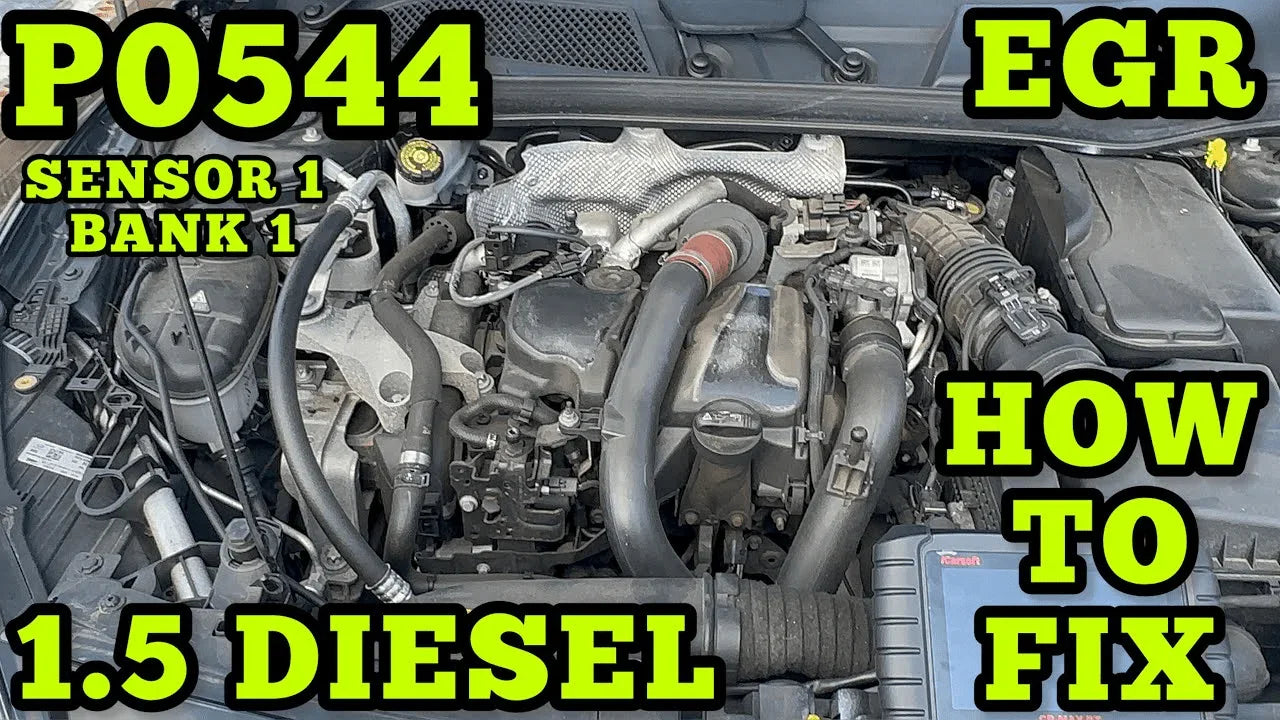 DIY Fix for P0544 on 1.5 L Diesel: Replace Exhaust Gas Temp Sensor Bank 1 Sensor 1 - iCarsoft-us