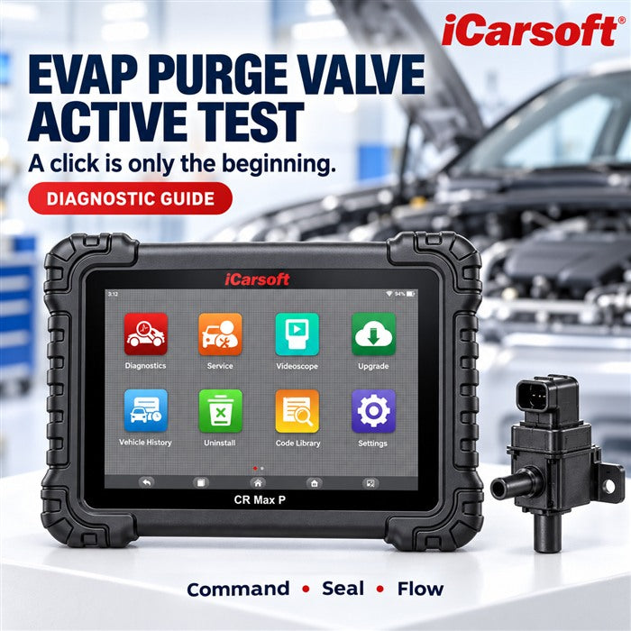 How to Test an EVAP Purge Valve With a Scan Tool