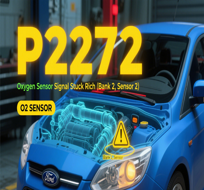 Ford P2272: O2 Sensor Stuck Lean (Bank 2 Sensor 2) – Real Fixes &amp; Owner Experiences