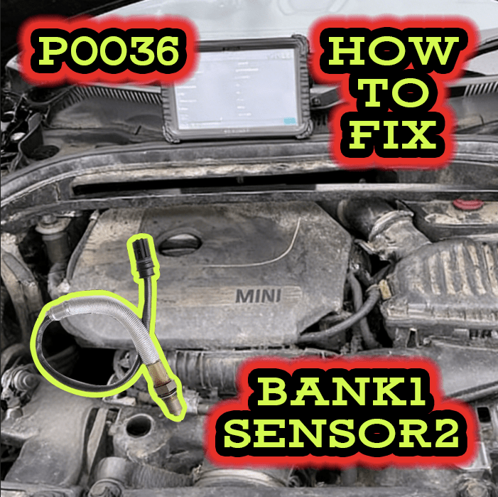 Fix BMW/Mini P0036 Oxygen Sensor Fault (12B304) Guide - iCarsoft Official Store