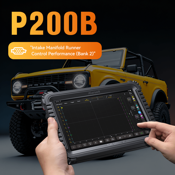 Fix Code P200B: Intake Manifold Runner Performance (Bank 2) - iCarsoft Official Store