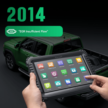 Fix Code P2014: Intake Manifold Runner Position Sensor (Bank 1) - iCarsoft Official Store