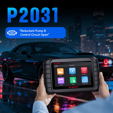 Fix Code P2031: Exhaust Gas Temperature Sensor Circuit (Bank 1 Sensor 2) - iCarsoft Official Store