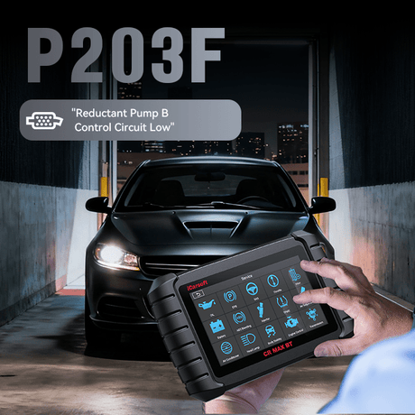 Fix Code P203F: Reductant Level Sensor Range/Performance (Diesel DEF) - iCarsoft Official Store