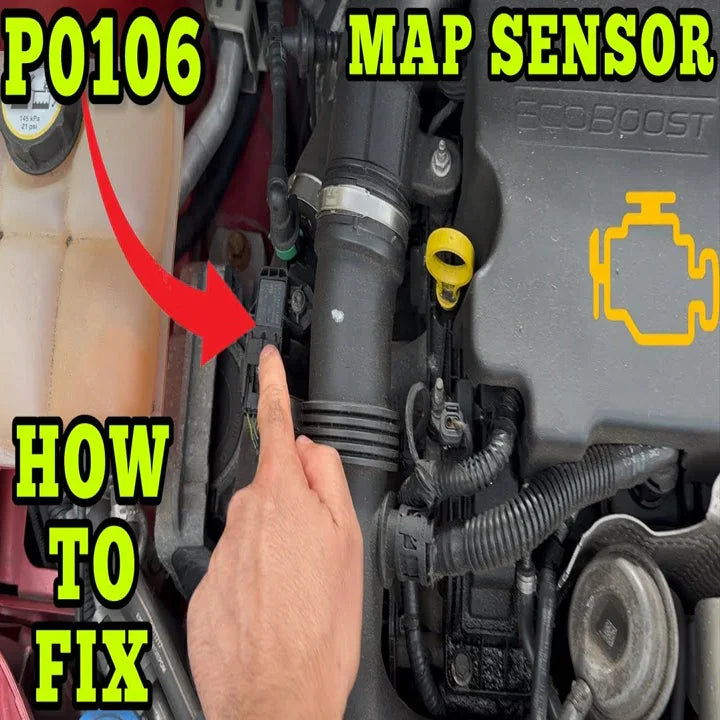 How to Diagnose & Fix Ford P0106 (MAP Sensor) - iCarsoft Official Store