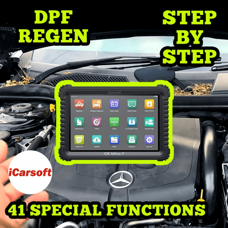 How to Do a Diesel Particulate Filter (DPF) Regeneration – Step-by-Step Guide Using iCarsoft CR ULTRA P - iCarsoft Official Store