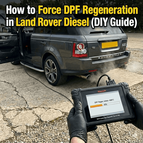 How to Force DPF Regeneration on Land Rover (Save $2,000) - iCarsoft Official Store