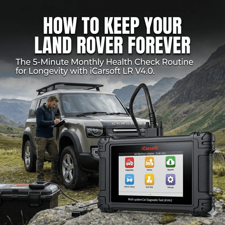 How to Keep Your Land Rover Forever: The 5-Minute Monthly Health Check Routine - iCarsoft Official Store