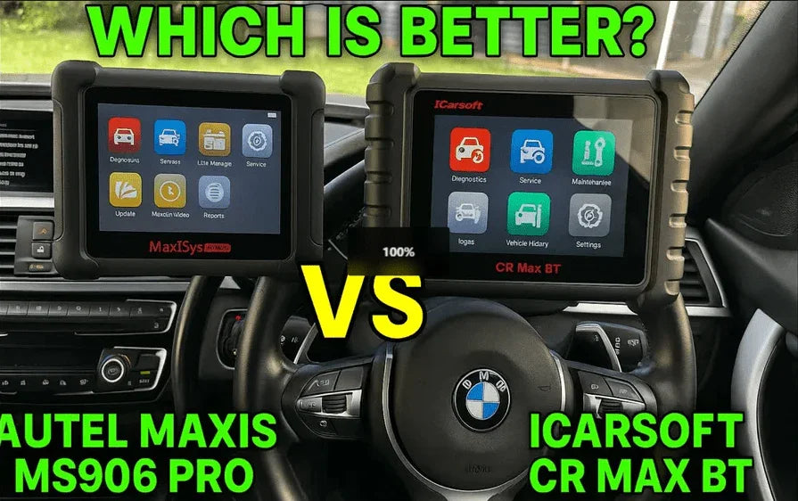iCarsoft CR Max BT vs Autel MS906 Pro – Which Scan Diagnostic Tool Should You Buy? - iCarsoft-us