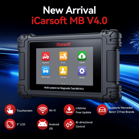 iCarsoft MB V4.0 vs V3.0: Wi-Fi, Touchscreen & 2 Free Makes Comparison - iCarsoft Official Store