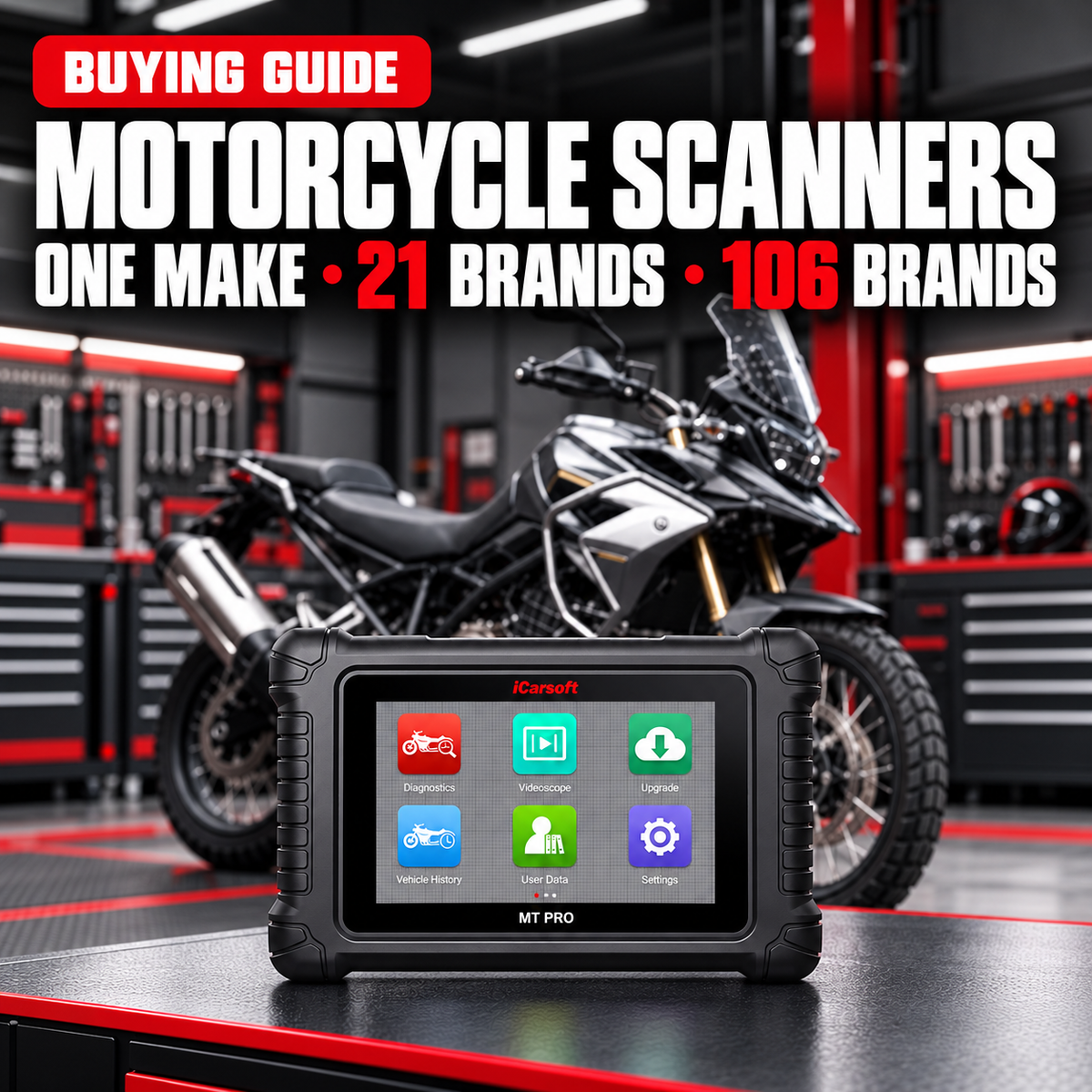 Motorcycle Diagnostic Scanner Buying Guide for DIY Riders