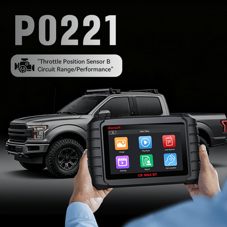 OBD-II Code P0221 – Throttle/Pedal Position Sensor B Circuit Range/Performance - iCarsoft Official Store