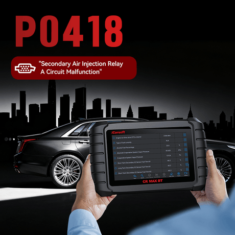 OBD-II Code P0418 – Secondary Air Injection Relay A Malfunction - iCarsoft Official Store