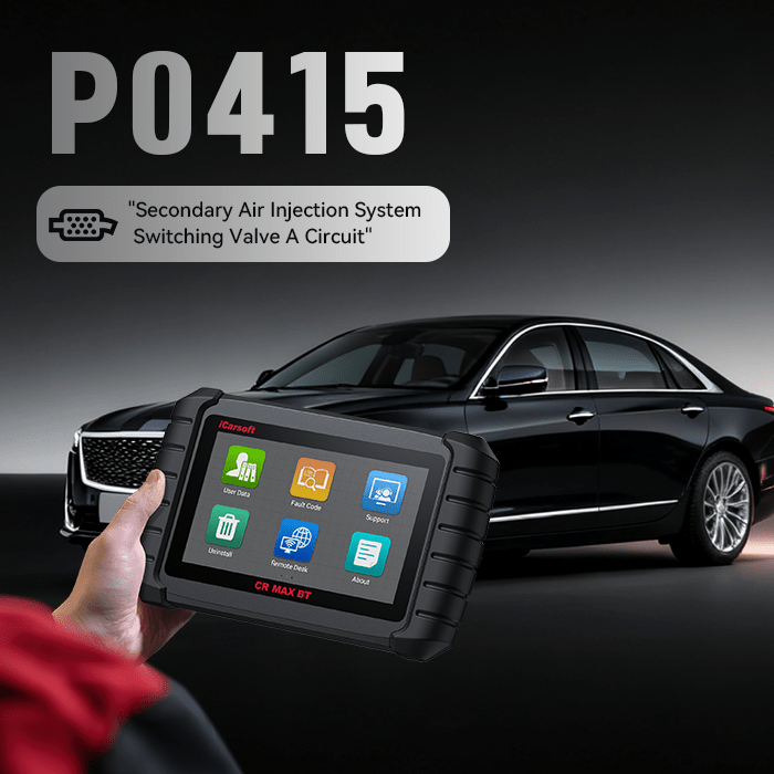 OBD-II Trouble Code P0415 — Secondary Air Injection System Circuit Open - iCarsoft Official Store