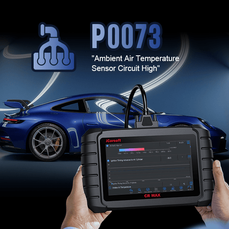 P0073: Ambient Air Temperature Sensor Circuit High - iCarsoft-us