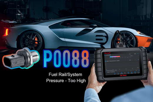 P0088 Code: Fuel Rail Pressure Too High – Causes, Symptoms & Fixes | iCarsoft CR MAX - iCarsoft Official Store