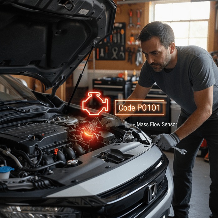 P0101: Mass Air Flow (MAF) Sensor Circuit Range/Performance Problem