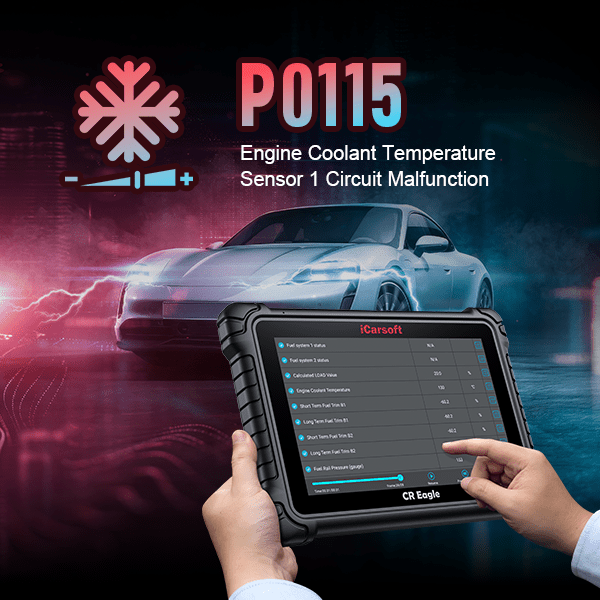 P0115: Engine Coolant Temperature Circuit Malfunction - iCarsoft-us