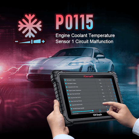 P0115: Engine Coolant Temperature Circuit Malfunction - iCarsoft-us