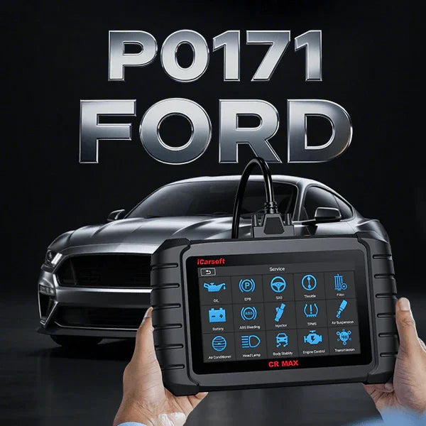 P0171 Code in Ford：System Too Lean (Bank 1) - iCarsoft Official Store