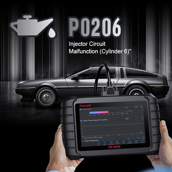 P0206 Error Code: Causes and Fixes - iCarsoft-us