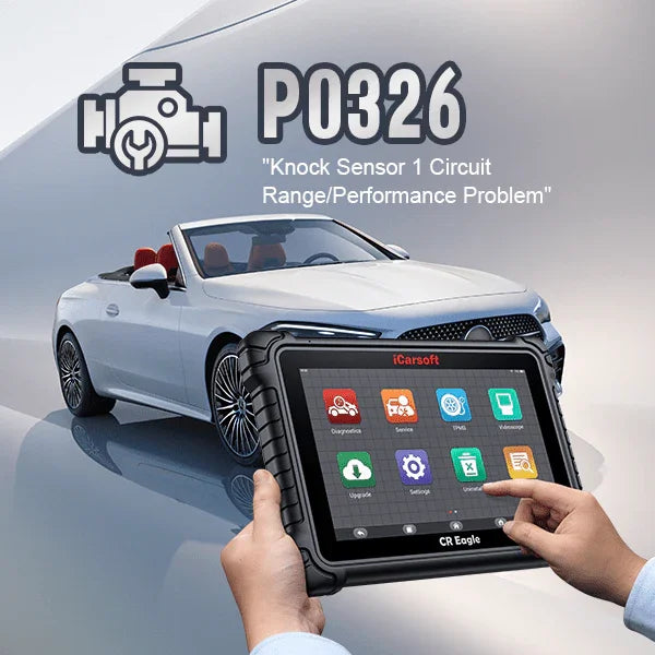 Po326 P0326: Knock Sensor 1 Circuit Range/Performance (Bank 1 or Single Sens ...