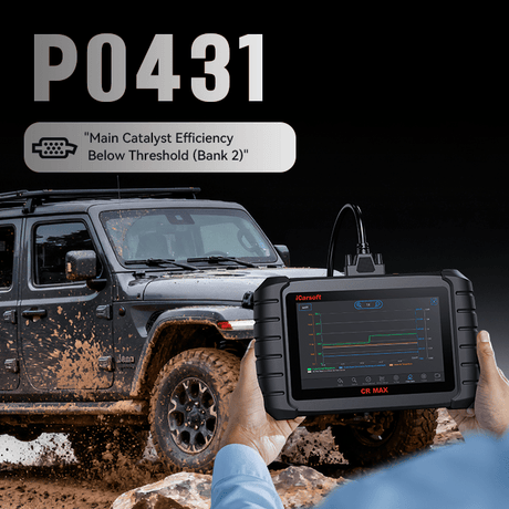 P0431 Code – Warm Up Catalyst Efficiency Below Threshold (Bank 2) Explained - iCarsoft Official Store