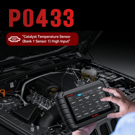 P0433 Code – Warm Up Catalyst Efficiency Below Threshold (Bank 2, Sensor 2) - iCarsoft Official Store