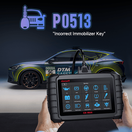 P0513: Incorrect Immobilizer Key in Dodge - iCarsoft-us