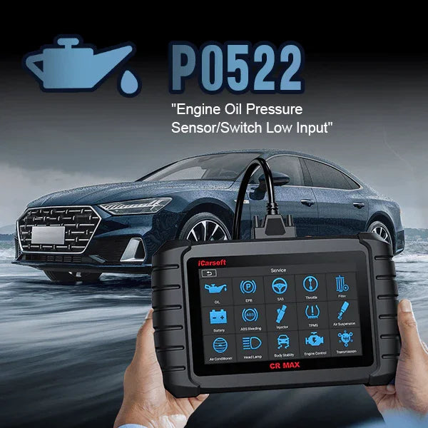 P0522 Engine Oil Pressure Low: Best OBD2 Scanner Solutions - iCarsoft-us