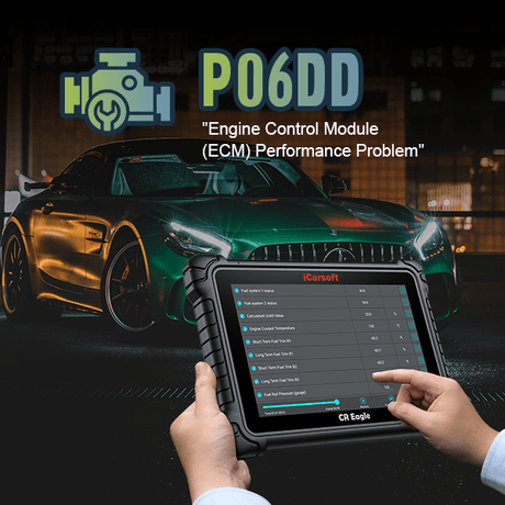 P06DD Code: Engine Oil Pressure Control Circuit Stuck Off - Ultimate Guide - iCarsoft-us
