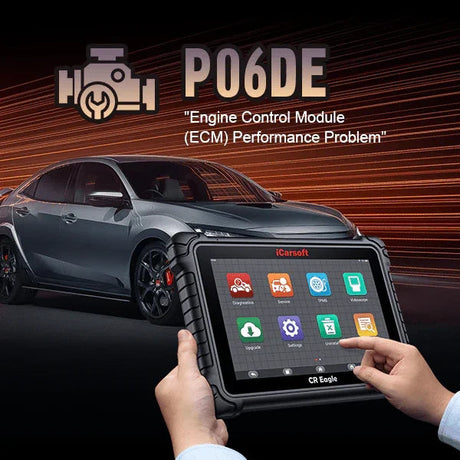 P06DE: Engine Oil Pressure Control Circuit Stuck On - Detailed Breakdown and Effective Solutions - iCarsoft-us