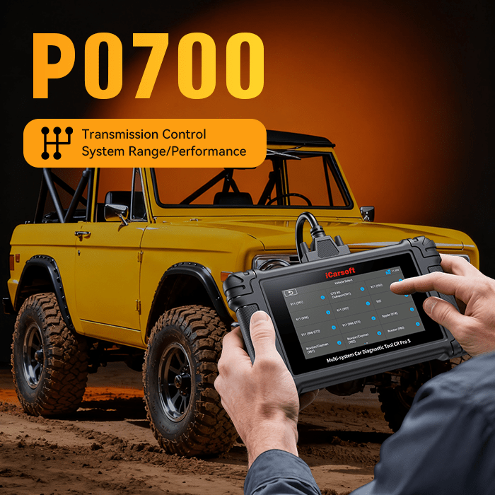 ⚙️ P0700 Code – Transmission Control System Malfunction - iCarsoft Official Store