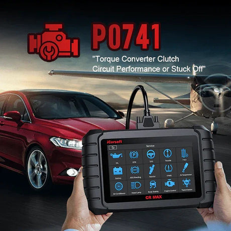 P0741 Code Guide: Torque Converter Clutch Circuit Performance or Stuck Off - iCarsoft-us