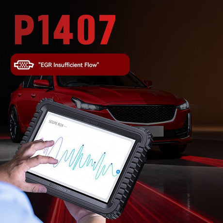 P1407 Code — EGR No-Flow Detected (Professional Diagnostic Guide) - iCarsoft Official Store