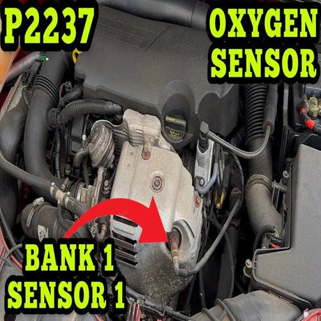 P2237 Code: O₂ Sensor Positive Current Control Circuit Open (Bank 1, Sensor 1) - iCarsoft Official Store