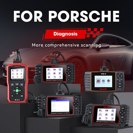Porsche Diagnostic Tools Comparison: iCarsoft POR V1.0 vs V2.0 vs V3.0 - iCarsoft-us