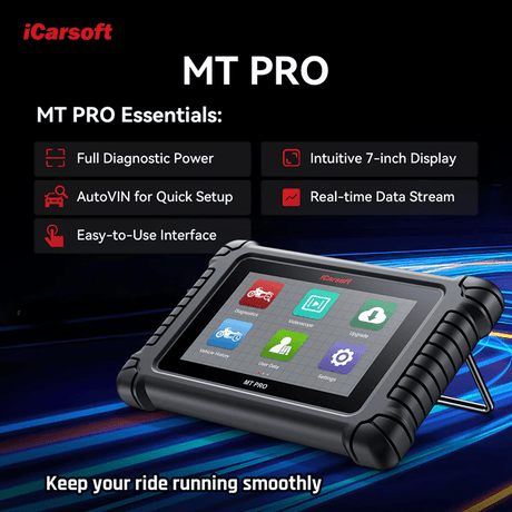Ride Smarter, Not Harder: How the iCarsoft MT PRO Revolutionizes Motorcycle Maintenance - iCarsoft Official Store