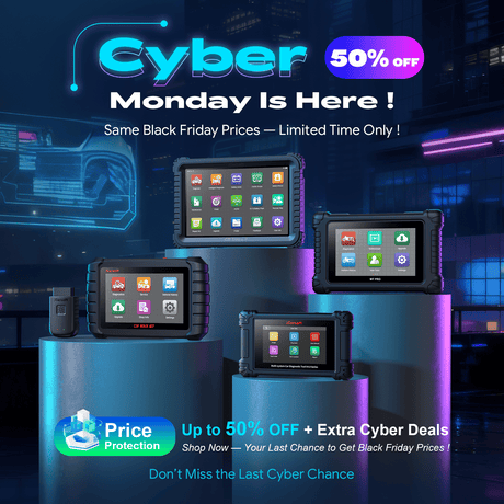 The Final Countdown: iCarsoft's Cyber Monday Sale with UP TO 50% OFF! - iCarsoft Official Store