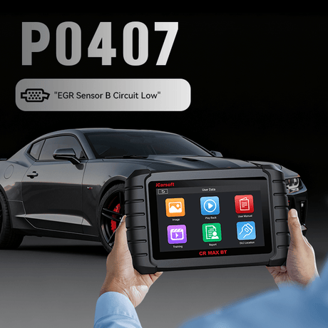 Understanding and Fixing the P0407 Code: EGR Sensor A Circuit Low - iCarsoft Official Store