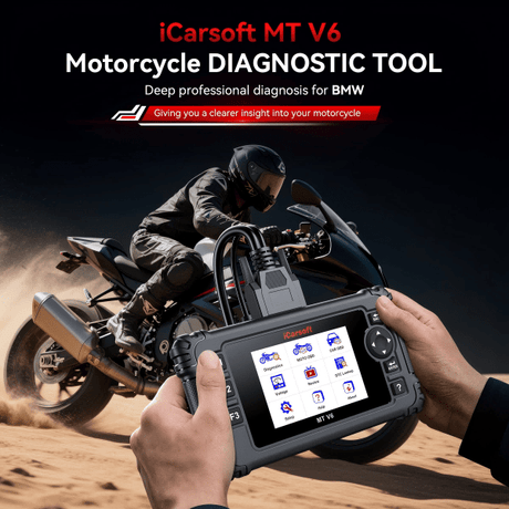 Unveiling the iCarsoft MT V6: The Best BMW Motorcycle Diagnostic Tool - iCarsoft Official Store